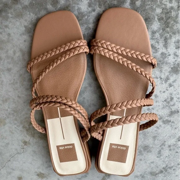 Dolce Vita Hydie Women's Heeled Sandal in Cafe Stella Tan Sz 8 new - Picture 5 of 10